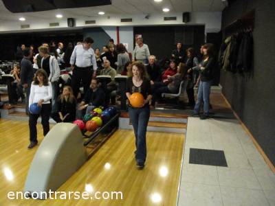 Encuentro  7219 10 COMPAGINEROS Y COMPAGINERAS... HE AQUI... EL BOWLING 