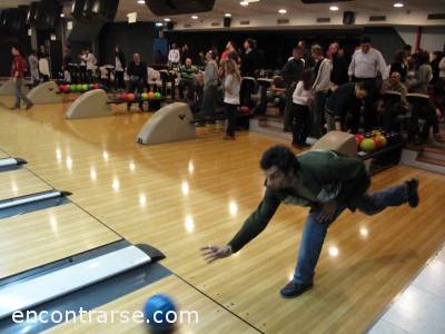 Encuentro  7219 34 COMPAGINEROS Y COMPAGINERAS... HE AQUI... EL BOWLING 