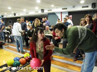 Encuentro  7219 7 COMPAGINEROS Y COMPAGINERAS... HE AQUI... EL BOWLING 