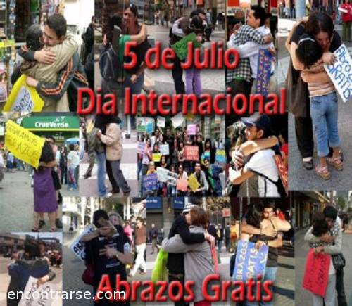 Encuentro : ABRAZOS GRATIS EN EL CLUB DE LOS VIERNES!!!!