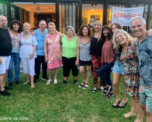 Parte del grupo Punta Cana presente en la despedida del año :Encuentro Grupal Brindamos juntos, + pile + baile 