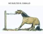 REFLEXIÓN DEL CABALLO ..: Una vez un caballo estaba amarrado y se jaloneaba para soltarse, y vino un demonio y lo soltó.
El caballo se metió en la finca de un campesino y comenzó a comerse la s REFLEXIÓN DEL CABALLO ..: Una vez un caballo estaba amarrado y se jaloneaba para soltarse, y vino un demonio y lo soltó.
El caballo se metió en la finca de un campesino y comenzó a comerse la s