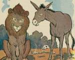 NO DISCUTAS CON BURROS(moraleja) ..: El burro le dijo al tigre:
- "El pasto es azul".
El tigre respondió:
- "No, el pasto es verde".
La discusión se calentó, y los dos decidieron someterlo NO DISCUTAS CON BURROS(moraleja) ..: El burro le dijo al tigre:
- "El pasto es azul".
El tigre respondió:
- "No, el pasto es verde".
La discusión se calentó, y los dos decidieron someterlo