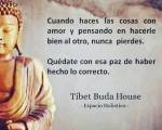 Cuando haces las cosas con amo ..: Es una elección de vida .la tranquilidad  de actuar así no tiene precio.....gracias