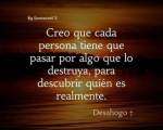 Lamentablemente............... ..: Todos los anteriores tienen algo que estoy de acuerdo. Pero la frase en sí no es totalmente cierta. 
Una de mis frases de cabecera es "lo ún