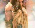 Vuelen juntos, pero jamás atados" ..: Cuenta una de las viejas leyendas de los indios Sioux,  que una vez llegaron hasta la tienda del viejo brujo de la tribu, tomados de la mano, Toro Bravo, el