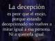 Es peor ..: opino como @marianalaura, la decepcion sobreviene por esperar de otro: persona o cosa y no por su accionar directo Tiene que ver con nuestras expectativas sobre lo que sea: vincu