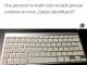 Falta el teclado numerico Falta el teclado numerico