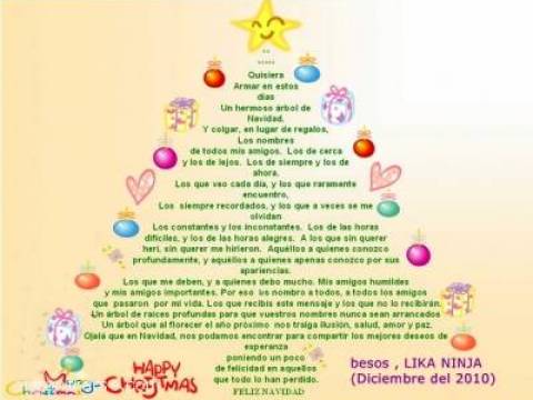 MUY FELIZ NAVIDAD para TODITOS y TODITAS!
