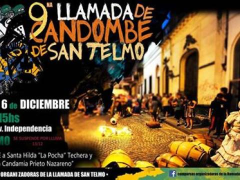 9na LLAMADA DE CANDOMBE 6/12/14 ( SAN TELMO)
