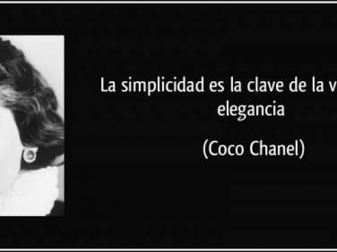 Elegancia...
