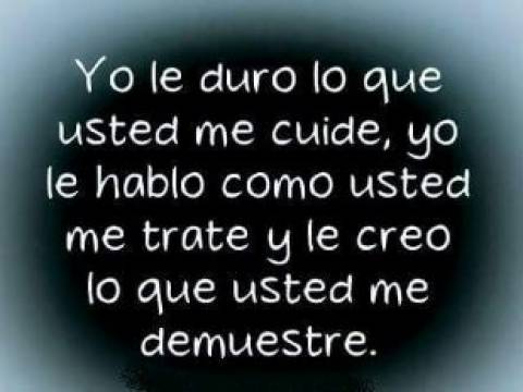 Cuídame...con cariño.