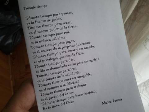 Tómate tiempo