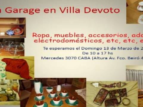 Feria Garage en Villa Devoto