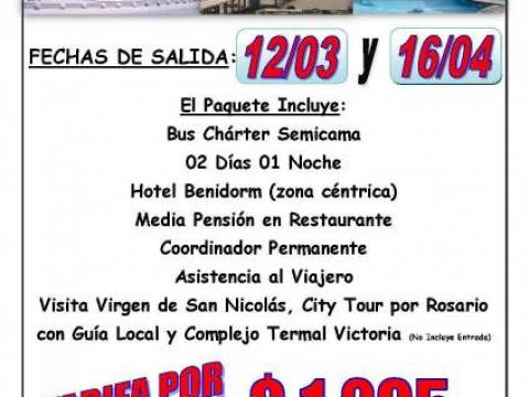 Hermosos viajes !!!!precio REAL ...