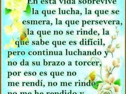 En esta vida...