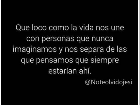 Que loco...