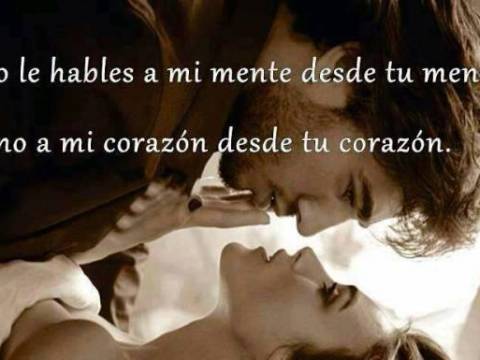 No le hables...