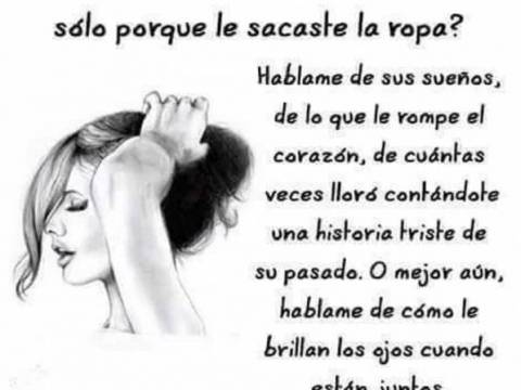 Crees que la viste desnuda...