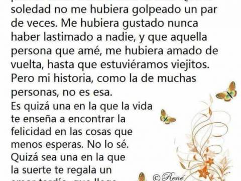 A mi también...