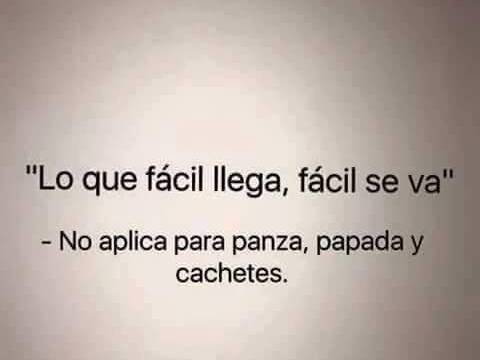 NO ES CIERTO?