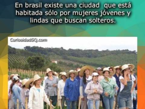 Ciudad de Brasil en necesidad de solteros.