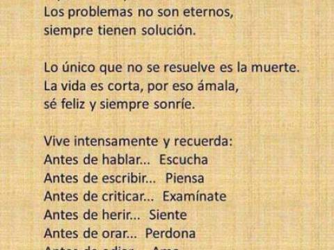 Acordate de vivir!!!