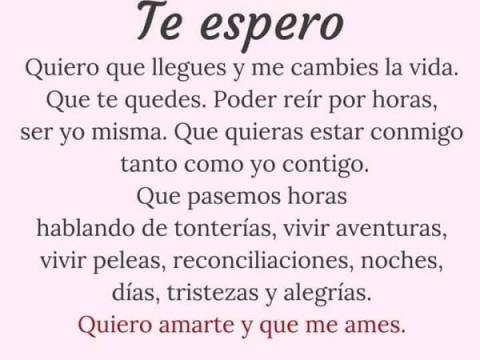 Te espero