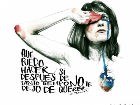 "...ella le sigue hablando"
