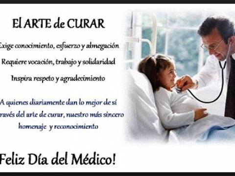Feliz día del Medico!!!