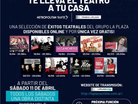 Teatro online gratis