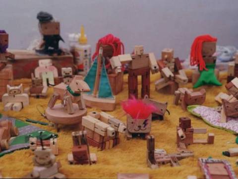 Los juguetes de madera