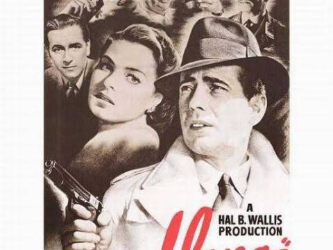 Un real mito del cine: Humphrey Bogart e Ingrid Bergman en C