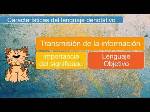 Que es el Lenguaje Denotativo?
