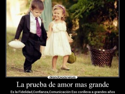 LA PRUEBA DE AMOR