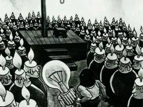 "NO QUIEREN QUE SEAS SABIO"