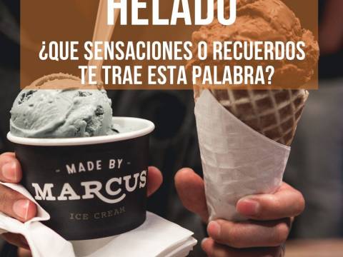 HELADO ¿Qué sensaciones y recuerdos te trae esta palabra?