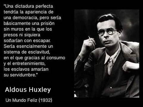 LIBRO Y PENSAMIENTO DE VIDA: UN MUNDO FELIZ - ALDOUS HUXLEY