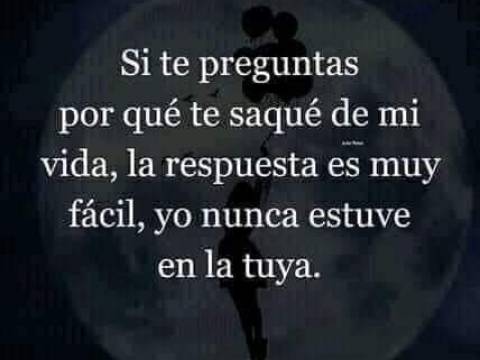 POR QUÉ SE ACABÓ EL AMOR ?