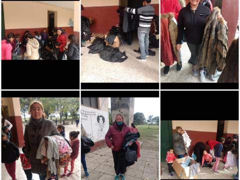 Donaciones entregadas.