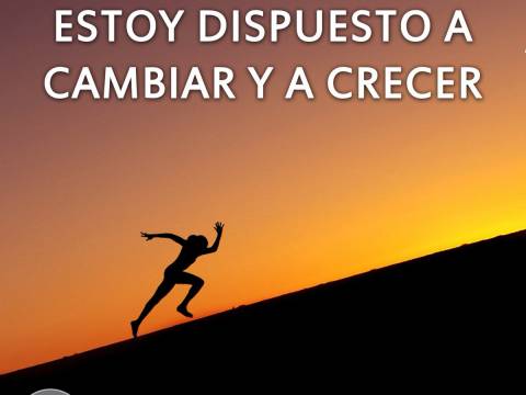Estar dispuesto a cambiar es de personas inteligentes