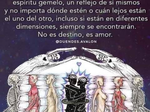 ¡Eso de las Almas Gemelas!