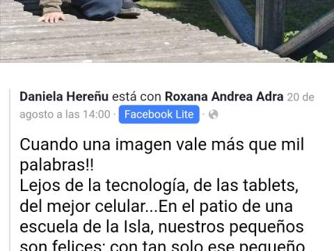 La esencia y simpleza de jugar de un niño.