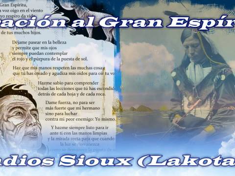 ORACIÓN DE LOS INDIOS SIOUX