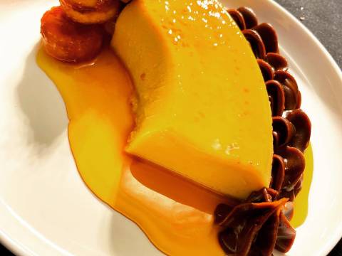 HOY COCINA....FLAN DE MANIES!!