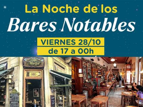 ATENCION!! La noche de los bares notables