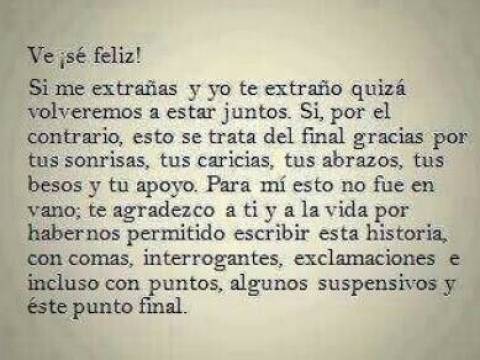 Ve, se feliz.............