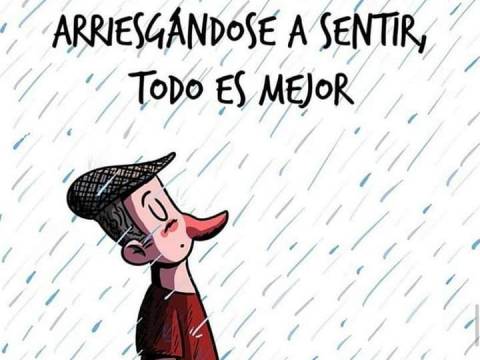 Arriesgandose a sentir