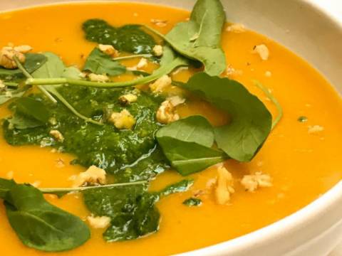 Cocina: Sopa de calabaza diferente