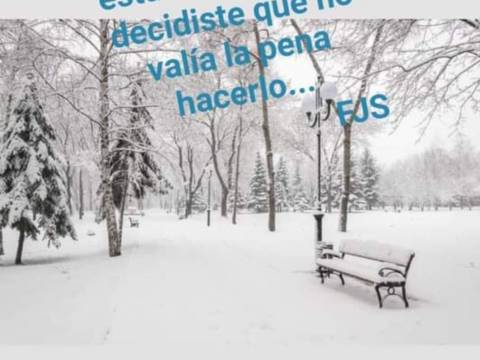 No esperes que sea recíproco solo cuando tu lo qu